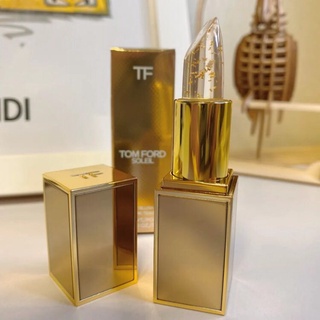 Tom Ford ลิปสติกฟอยล์ สีทองใส ลิมิเต็ด หลอดทอง อุณหภูมิคงที่ เปลี่ยนสี ลิปบาล์ม ลิปสติก 3 กรัม