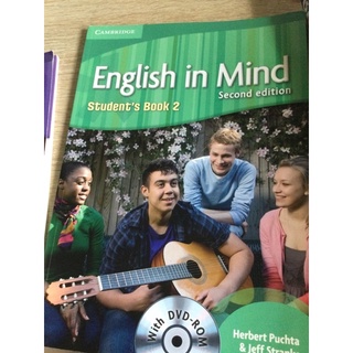 หนังสือEnglish in mind หลักสูตรCambridgeของแท้