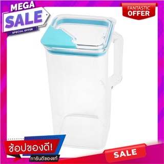 เหยือกน้ำอะคริลิก JCJ 1307 1.9 ลิตร สีฟ้า ภาชนะใส่น้ำและน้ำแข็ง ACRYLIC PITCHER JCJ 1307 1.9L BLUE/CLEAR