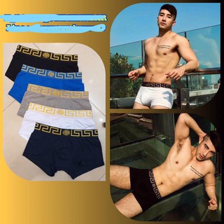 #กางเกงบ็อกเซอร์  #สีพื้น ขอบสีทอง #versace #boxer  #ลดค่าส่ง #ค่าส่งถูก #ขายดี #ส่งเร็วขึ้น