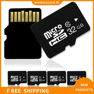 【พร้อมส่ง】การ์ดหน่วยความจํา 8 16 32 64 128GB Class10 Micro SD A1+ ฟรีอะแดปเตอร์โทรศัพท์ PC คอมพิวเตอร์