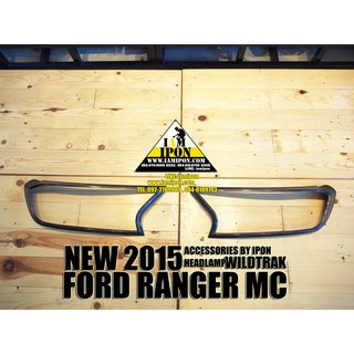 HEADLAMP COVER FORD RANGER MC WILDTRAK 2015-2020  ครอบไฟหน้าวายแทรก ฟอร์ดเรนเจอร์เอ็มซี 2015-2020