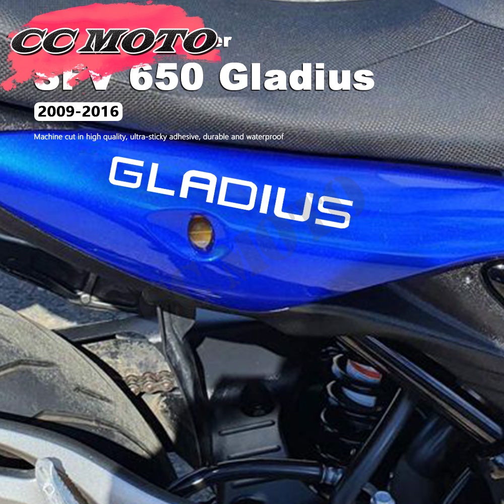สติกเกอร์รถจักรยานยนต์กันน้ํา Body Decal Gladius 650 2014 อุปกรณ์เสริมสําหรับ Suzuki SFV400 SFV650 S