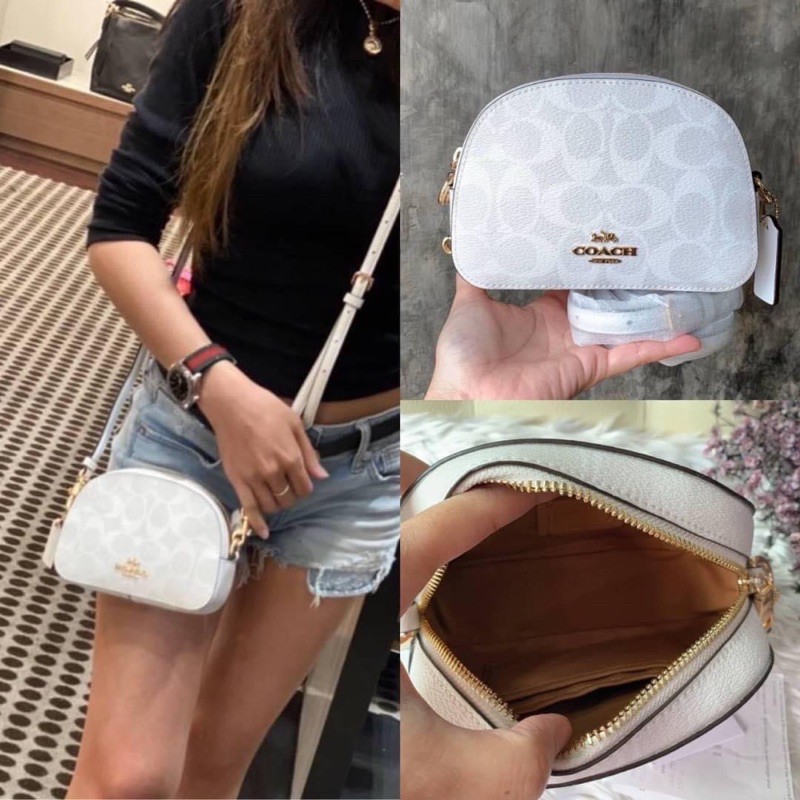 Coach mini sarena outlet 🇺🇸💯% ของแท้กระเป๋าสะพาย