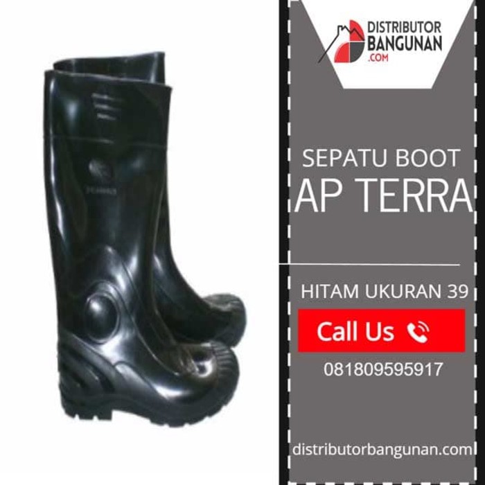 Hitam รองเท้า Tera Ap สีดํา ไซส์ 39