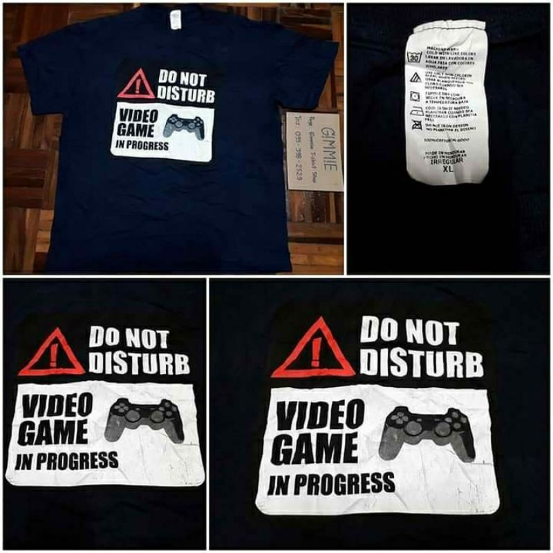Video Game สีกsมท่ๅ ไซส์ XL (อก23.5xยาว29.5)