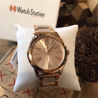 MICHAEL KORS Rose Gold Dial Ladies Watch  #MK3595