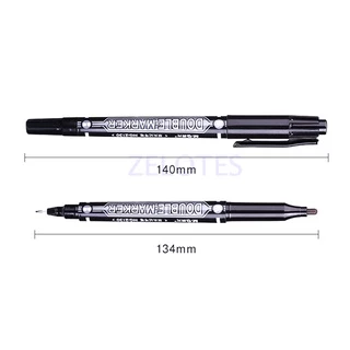 ปากกา เขียนแผ่นCD 2 หัว M&G รุ่น MG-2130 ขนาด 1.5/0.5 มม. มี3สีให้เลือก(น้ำเงิน/แดง/ดำ ) （ราคาต่อด้าม）