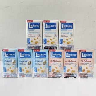 (แพ็ค 6) Lactasoy Soy Milk แลคตาซอย ผลิตภัณฑ์นมถั่วเหลือง 300 มล.