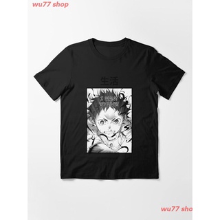 New WIN DEADMAN WONDERLAND Essential T-Shirt ปรสิต เสื้อยืดพิมพ์ลาย เสื้อยืดธีมการ์ตูน คอกลม cotton ความนิยม Unisex