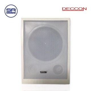 DECCON CW109T ตู้ลำโพงติดผนัง ขนาด 6.5 นิ้ว มีไลน์ 100V ราคาต่อ 1 คู่ (สินค้าใหม่/มีหน้าร้าน)