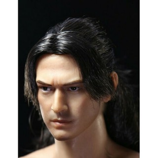 ฟิกเกอร์ Takeshi Kaneshiro Onimusha Akechi Samanosuke Head Sculpt Fit 1:6 ขนาด 12 นิ้ว