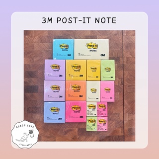 3M Post-it Note // 3M โพสต์-อิท โน๊ต // โพสต์-อิท  กระดาษโน๊ตมีกาวในตัว สำหรับจดบันทึกเพื่อสื่อสาร เตือนความจำ