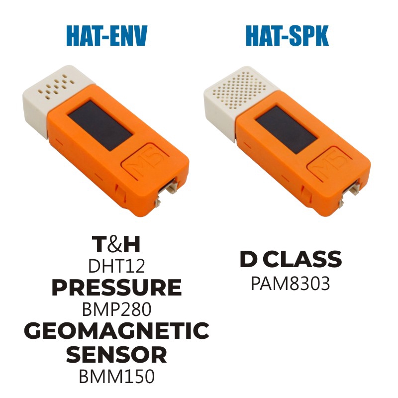 M5Stack Stick C SPK ENV HAT ESP32 ชุดเสริมพัฒนาการหน้าจอ TFT - baiyou37 ...