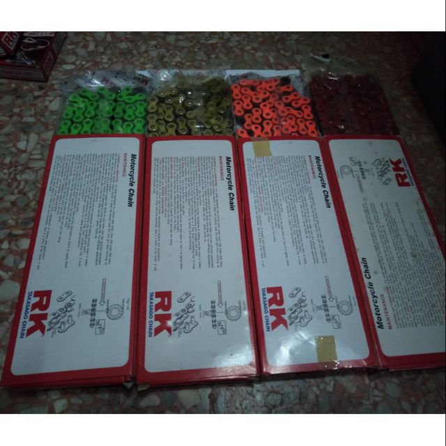 โซ่สีเเต่งสวย 420-120 RK