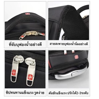 18นิ้วของเข้าแล้ว กระเป๋าเป้ล้อลาก 4 ล้อ💛หมุนได้ 360 องศา มีช่องใส่ Notebook เป้นักเรียนมีล้อ saint+2009