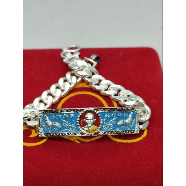 เลสหลวงพ่อรวย รุ่นวิ่งแล้วรวย ออกวัดตะโก รับประกันพระแท้100% จากวัด