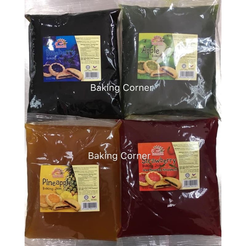 🍒 Blueberry Baking Jam 1kg แยมบลูเบอรี่เข้มข้น ขนาด 1 กก