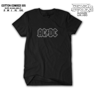 #เสื้อยืดคอกลม#เสื้อยืด พิมพ์ลายดิจิตอล Acdc สําหรับผู้ใหญ่S-4XL