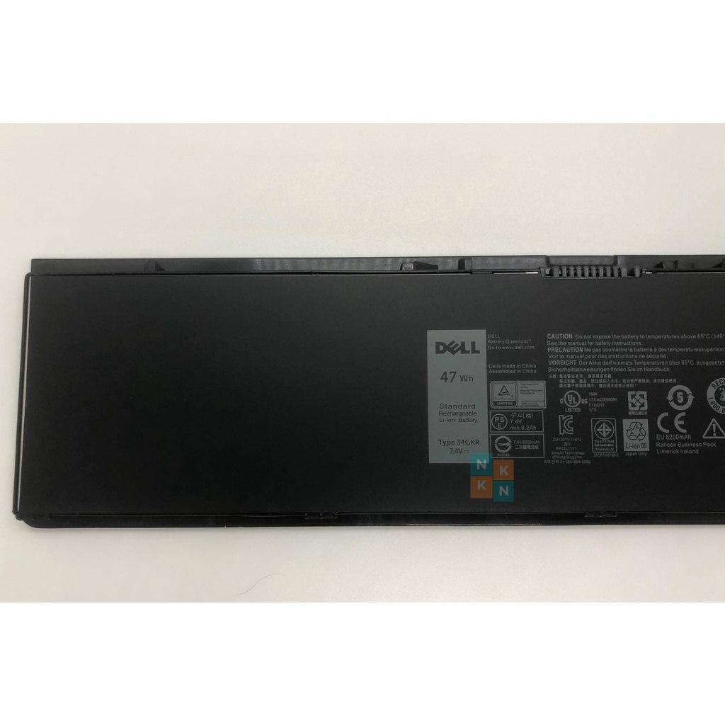 Dell แบตเตอรี่ 34GKR ของแท้ (สำหรับ Latitude E7440 E7420 14 7000 E7450 ...