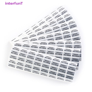 [InterfunT] 300 Horam VOID IF REMOVED Security Tamper Evident Warranty Stickers [NEW]