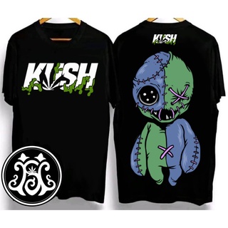 ผ้าฝ้าย 100%เสื้อยืด kush เสื้อยืดสุดเท่ Crew neck T-shirt. Oversized T-shirt เสื้อยืดผ้าคอตตอน V.33S-3XL