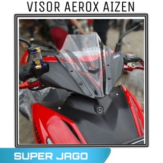 ที่บังแดด คาร์บอนใส Aerox 155 Aerox 2021 2022 สีขาว แดง ทอง