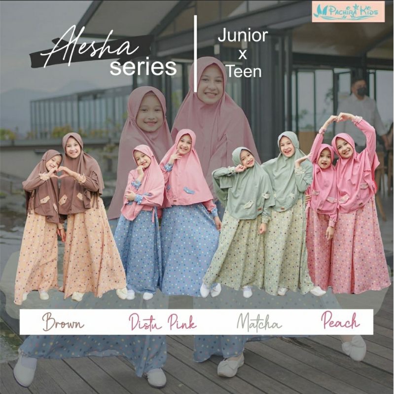 Alesha Series Gamis เด็ก Teen by Pachira Kids Size 10 -12