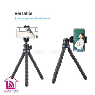 Gizomos gozhimi GP-13ST Octopus tripod stand For DSLR &amp; mobile ขาตั้งกล้อง ขาตั้งหนวดปลาหมึก ขาตั้งพกพา