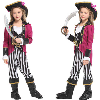 คอสตูมคอสเพลย์แฟนซีชุดโจรสลัดเด็กหญิง Sparkling pirate marquis fancy kids costume มีครบเซ็ท พร้อมใช้ใส่ในงานแฟนซีปาร์ตี้