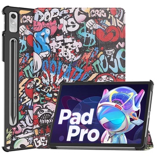 เคสฝาพับแม่เหล็ก ลายน่ารัก พร้อมช่องใส่บัตร สําหรับ Lenovo Tab P11 Pro Gen 2 11.2 นิ้ว TB-132FU TB-138FC Xiaoxin Pad Pro 2022