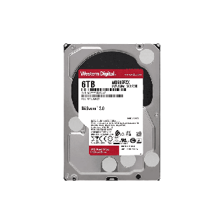 6 TB HDD WD RED PLUS NAS (5400RPM, 128MB, SATA-3, WD60EFZX)