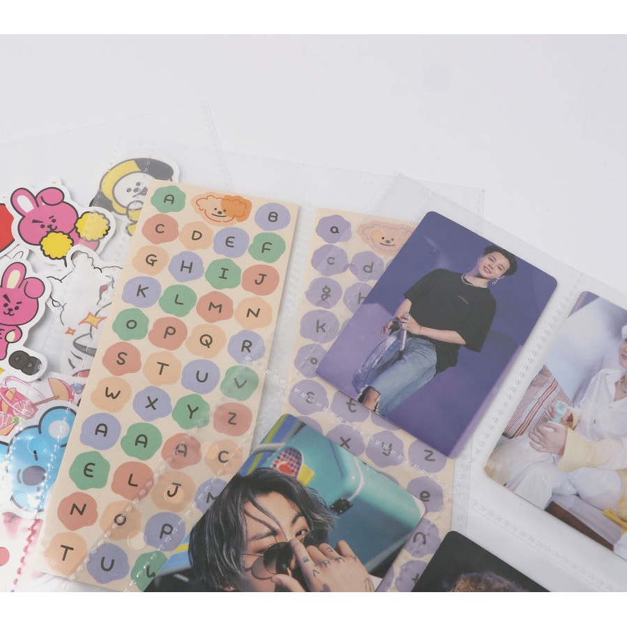 ชุดซองใส่แฟ้ม A5 10 ชิ้น สําหรับเก็บอัลบั้มรูปและเติมการ์ดด้านใน - รูปที่ 5