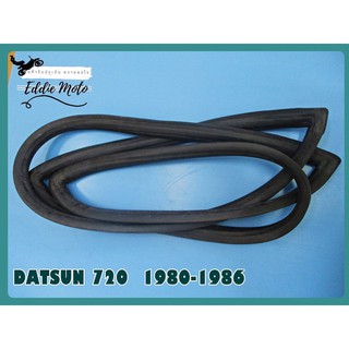 DATSUN 720 year 1980-1986 FRONT WINDSHIELD GLASS SEAL WEATHERSTRIP RUBBER // ยางขอบกระจกบานใหญ่หน้า สินค้าคุณภาพดี