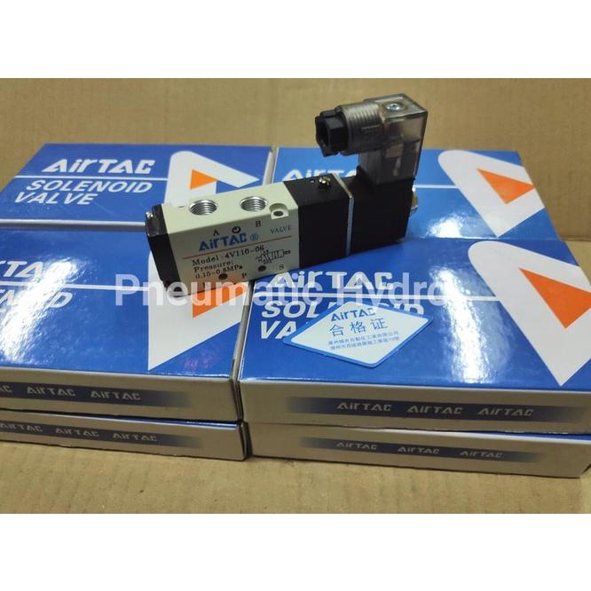 วาล์วนิวเมติก Airtac 4V110-06 Dc12