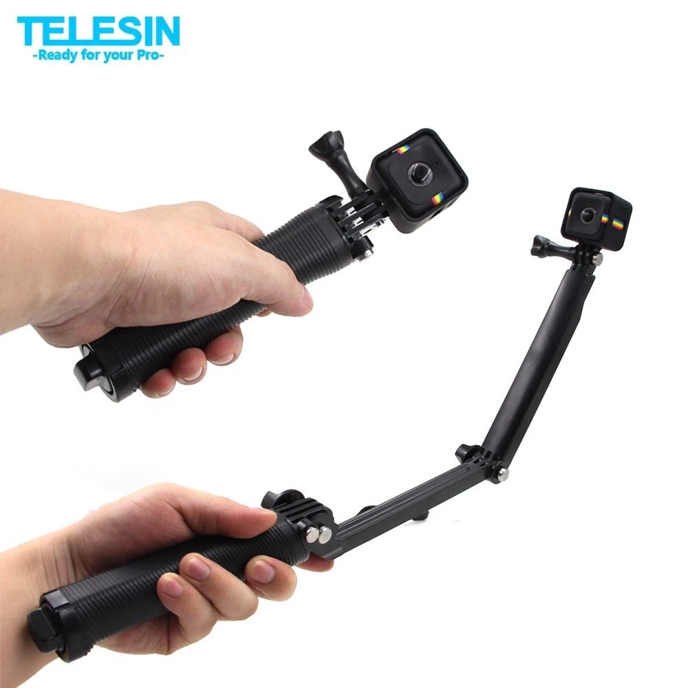 TELESIN 3-WAY Grip Arm Tripod สำหรับ GoPro/ SJCAM/ Xiaomi Yi/ Action Cameras thumbnail 7