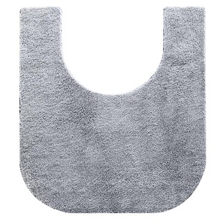 พรมห้องน้ำ PRAW TOILET 62x70 ซม. สีเทา BATH MAT PRAW TOILET 62x70CM GRAY