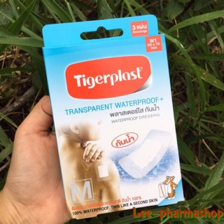 Tigerplast ฟิล์มใสกันน้ำ [W1] 6x7cm (3แผ่น/กล่อง) // Transparent Waterproof Film