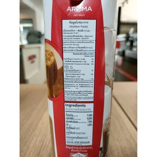 Aroma (ยกลัง) ครีมเหลว อโรม่า (ครีมเทียมข้นจืด ชนิดพร่องมันเนย) (Aroma Liquid Creamer) Carton (1,000 มล./12 กล่อง)