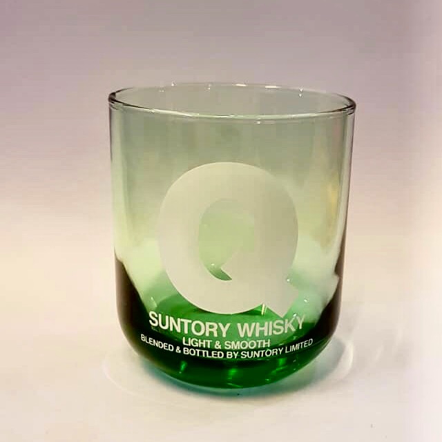 แก้ววิสกี้ แก้ววินเทจ Suntory Whisky