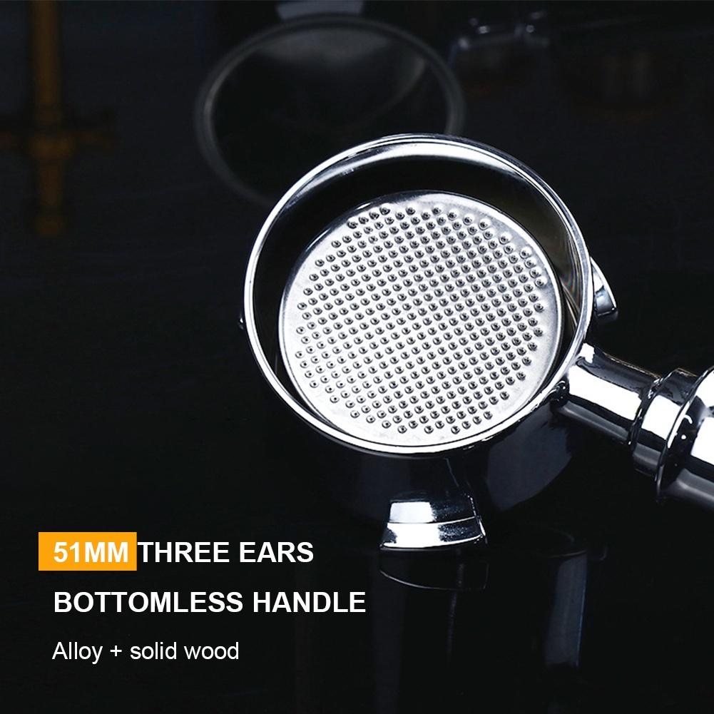 สินค้าพร้อมส่ง ✔ 51/58MM Coffee Bottomless Portafilter ก้านชงกาแฟ ด้ามชงกาแฟ หัวชงกาแฟ