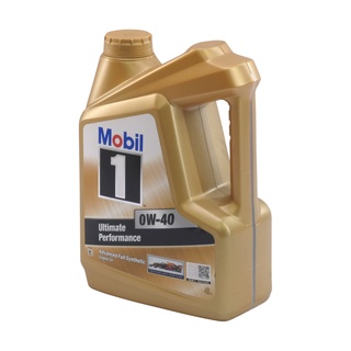 MOBIL 1™  0W-40 Ultimate Performance น้ำมันเครื่องยนต์เบนซิน สังเคราะห์แท้ ขนาด 4L