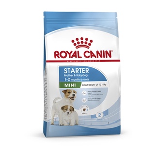 Royal canin Mini starter อาหารเม็ด สำหรับแม่และลูกสุนัขพันธุ์เล็ก 1 กก.