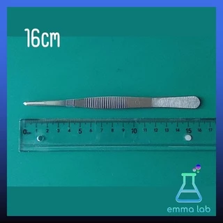 ปากคีบ ฟอร์เซป สแตนเลส Stainless Steel Forceps ขนาดความยาว 12.5cm 16cm 20cm 25cm