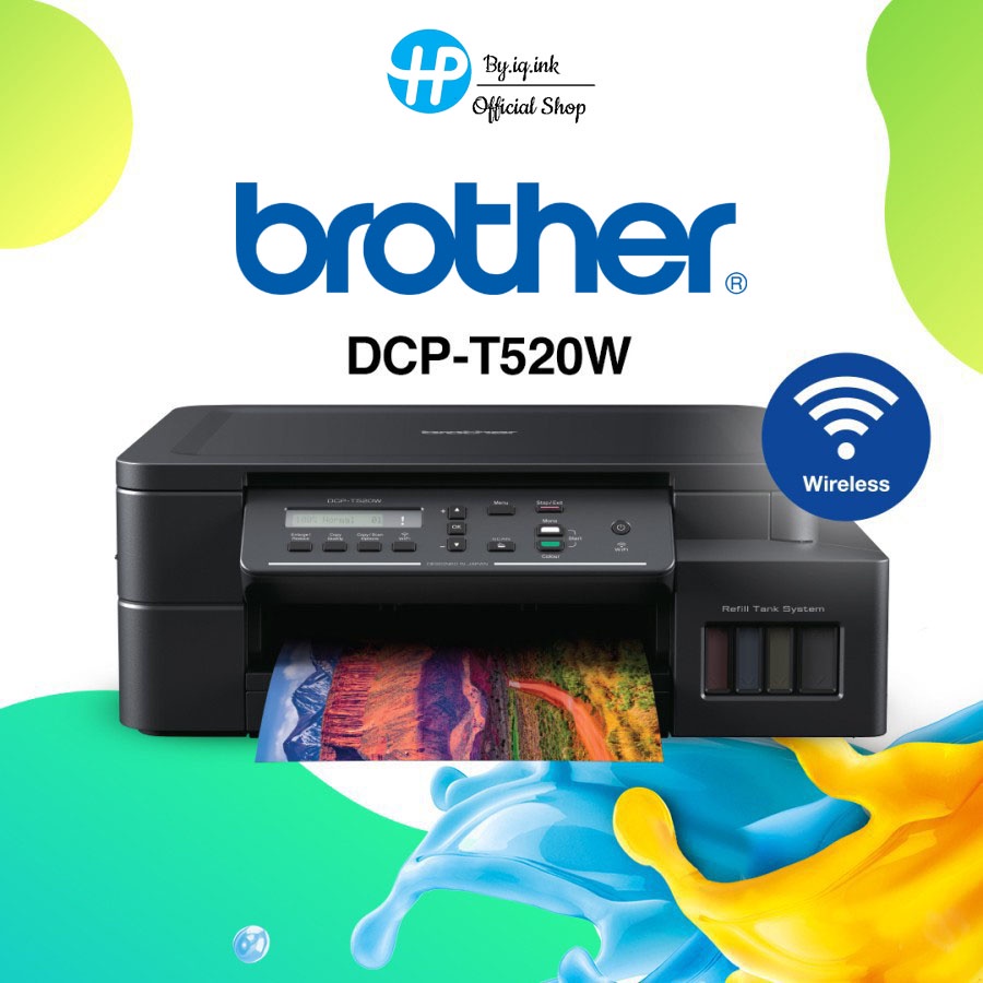 ถูกสุด 9.9 DCP-T520W /T420W / T220 Brother เครื่องพิมพ์มัลติฟังก์ชัน   Print / Copy / Scan