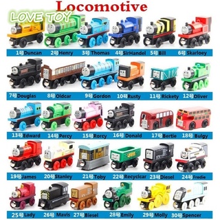 Nkodok Thomas And Friends Train Track Set Toy James Duke Petcy Henry Alloy Trains Carriage Wooden Alloy Magnetic Model