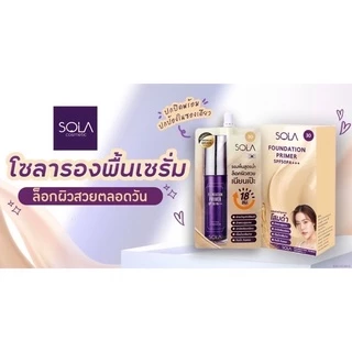 SOLA FOUNDATION PRIMER SPF50AP+++++(กล่อง6ซอง)