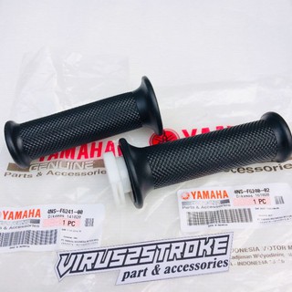 ปลอกแฮนด์ ซ้ายขวา สําหรับ Yamaha F1ZR Sogan F1Z FIZ R Vega R Lama Jupiter Old Z Burhan Original YGP 4NS-F6240-02 F6241-00