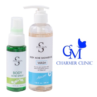 รักษาสิวหลัง ฆ่าเขื้อสิวใหม่ ลดรอยแดงจากสิว ลดการอักเสบ สิวหลังหน้าอก by charmer clinic