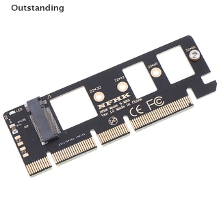 Outstanding อะแดปเตอร์แปลงการ์ดไรเซอร์ NVMe M.2 NGFF SSD เป็น PCI-E PCI express 3.0 16x x4 1 ชิ้น